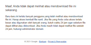 Oketer News | Cara Baru Mengatasi Kuota Download Google Drive Terlampaui